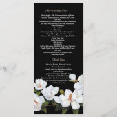  White Rose Programmakaart (Achterkant)