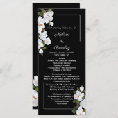  White Rose Programmakaart (Voorkant / Achterkant)