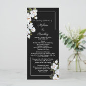  White Rose Programmakaart (Staand voorkant)