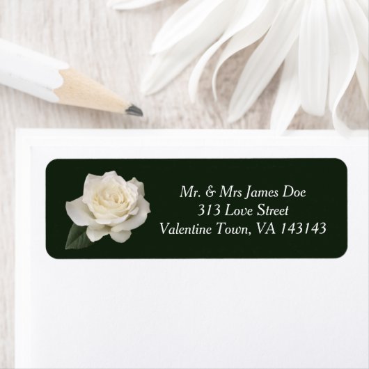 White Rose Return Label (Insitu)