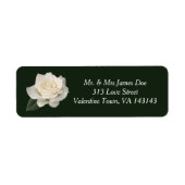 White Rose Return Label (Voorkant)
