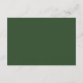 White Rose RSVP-kaart Informatiekaartje (Achterkant)