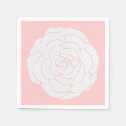 White Rose Servet (Voorkant)