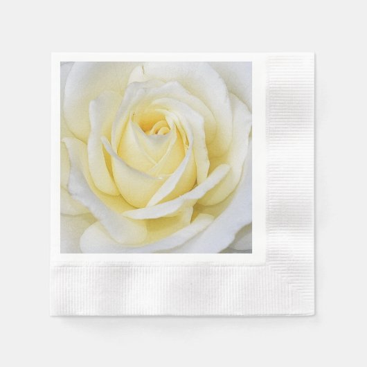 White Rose Servetten (Voorkant)