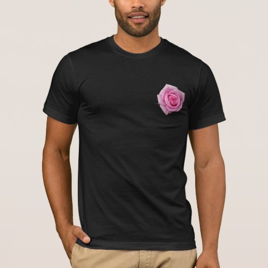 White Rose Shirten Beauful Roos Unisex T-shirt (Voorkant)