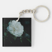 White Rose Sleutelhanger (Achterkant)