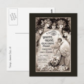 White Rose Soap Advertisation Briefkaart (Voorkant / Achterkant)