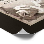 White Rose Soap Advertisation Poster (Hoek)