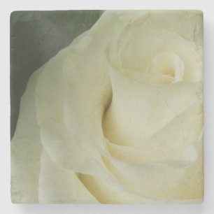 White Rose Stenen Onderzetter