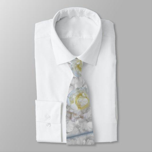 White Rose Stropdas (Gebonden)