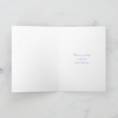 White Rose Sympathy Card Kaart (Binnen)