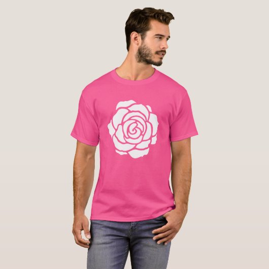 White Rose T-Shirt (Voorkant volledig)
