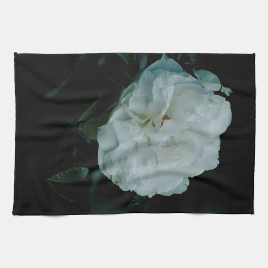 White Rose Theedoek (Horizontaal)