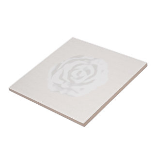 White Rose Tile Tegeltje