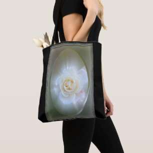 White Rose Tote Bag