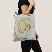 White Rose Tote Bag (Dichtbij)