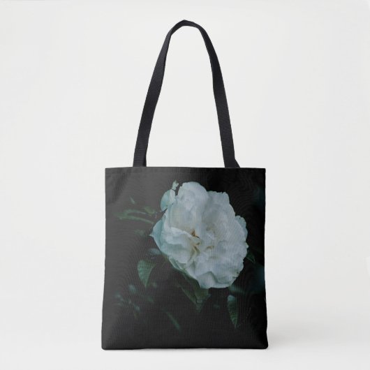 White Rose Tote Bag (Voorkant)