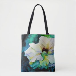 White Rose Totebag Tote Bag