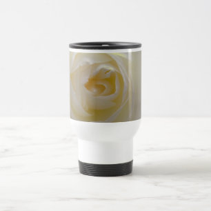 White Rose Travel Mug Cup Mooi Roos Decennium Reisbeker