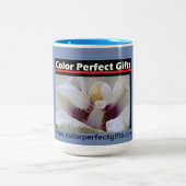 White Rose Tweekleurige Koffiemok (Center)