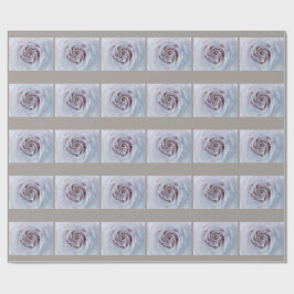 White Rose Valentijnsdag Wrapping Paper Cadeaupapier