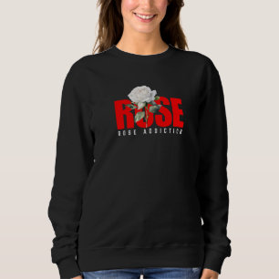 White Rose Verslaving Grafisch Trui