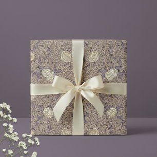 White Rose Vine William Morris Wrapping Paper Cadeaupapier