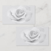 White Rose Visitekaartje (Voorkant / Achterkant)