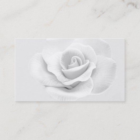 White Rose Visitekaartje (Achterkant)