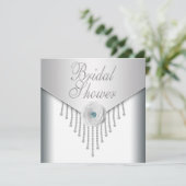 White Rose Vrijgezellenfeest Kaart (Staand voorkant)