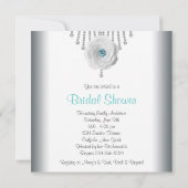 White Rose Vrijgezellenfeest Kaart (Achterkant)