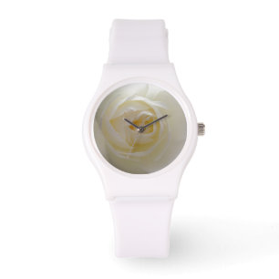 White Rose Watch Romantic Roos Polt Wrist Watts Horloge