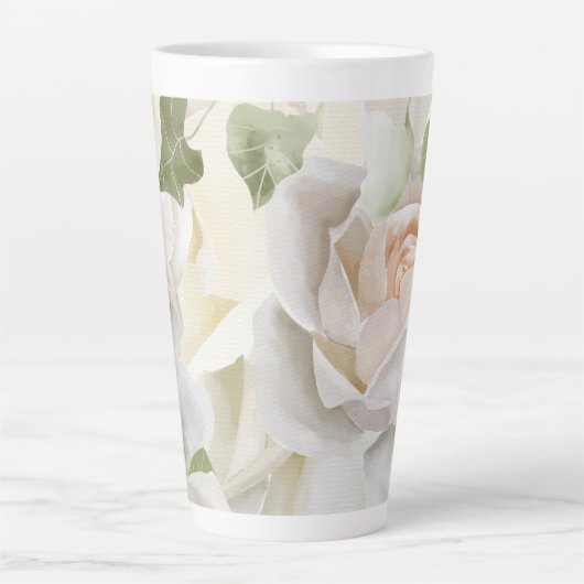WHITE ROSE WATERVERF LATTE MOK (Voorkant)