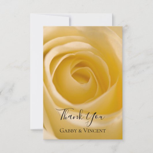 White Rose Wedding Bedankt (Voorkant)