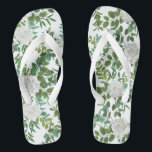 White Rose Wedding Floral Classic Teenslippers<br><div class="desc">Een prachtig en klassiek collectie voor de bruiloft van witte rozen is perfect voor een elegante,  eenvoudige en traditionele witte bruiloft. Perfect voor een bruiloft,  elk moment van het jaar!</div>
