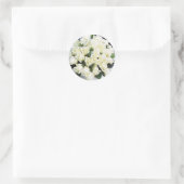White Rose Wedding Stickers (Tas)
