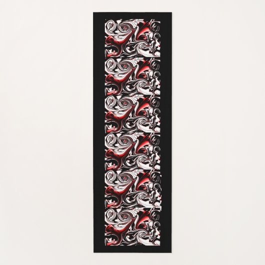 White Rose Yogamat (Voorkant)