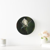 White Rosebud Ronde Klok (Huis)