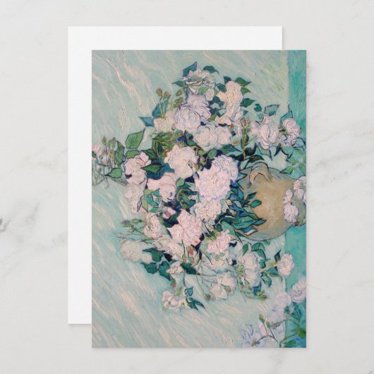 White Roses-1890-Vincent van Gogh (Voorkant / Achterkant)