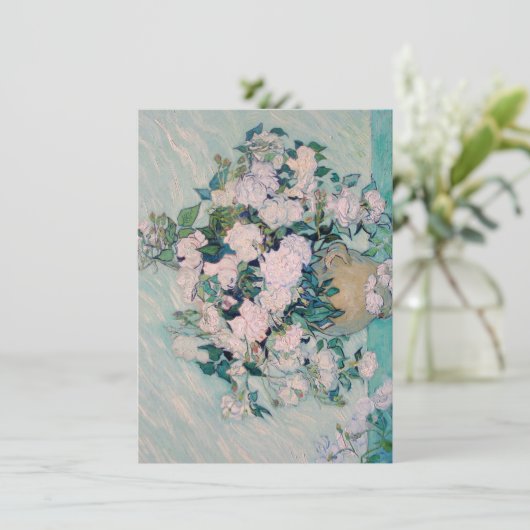 White Roses-1890-Vincent van Gogh (Staand voorkant)