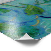 White Roses-1890-Vincent van Gogh Foto Afdruk (Hoek)