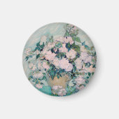 White Roses-1890-Vincent van Gogh Magneet (Voorkant)