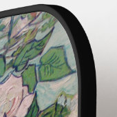 White Roses-1890-Vincent van Gogh Pickleball Paddle (Links Detail)