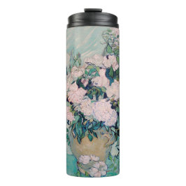 White Roses-1890-Vincent van Gogh Thermosbeker