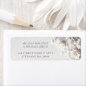 White Roses 3D Flowers |  Wedding Etiket (Insitu)