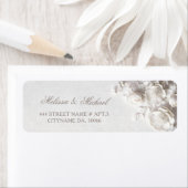 White Roses 3D Flowers |  Wedding Etiket (Insitu)