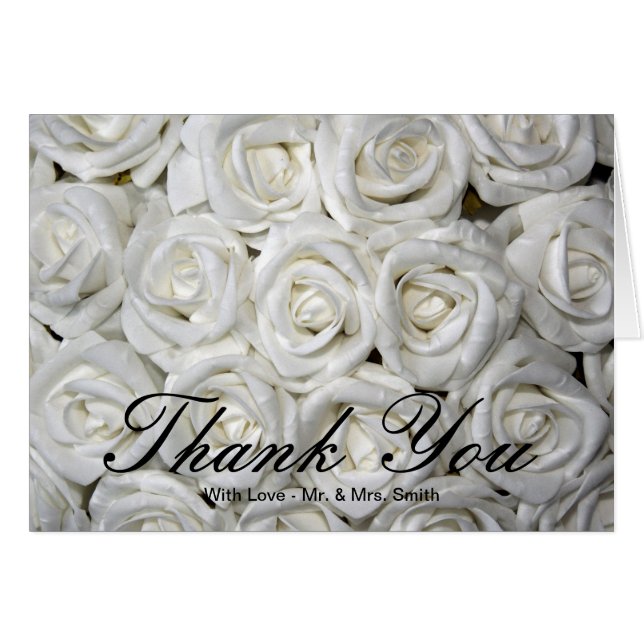 White Roses bedankt (Voorkant Horizontaal)