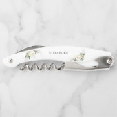 White Roses Bloemenkelner Kurkentrekker (Achterkant)