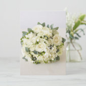 White Roses Bouquet (Staand voorkant)