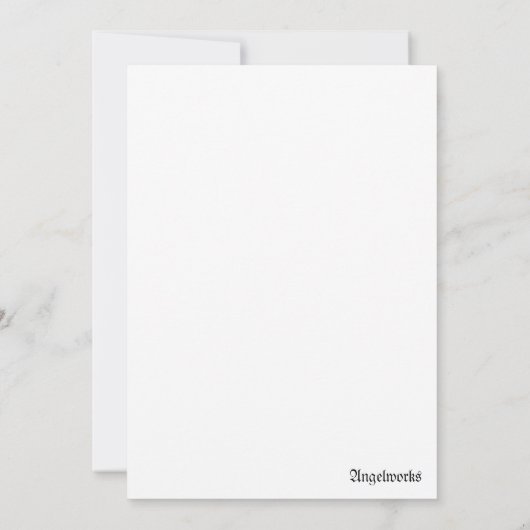 White Roses Bouquet (Achterkant)